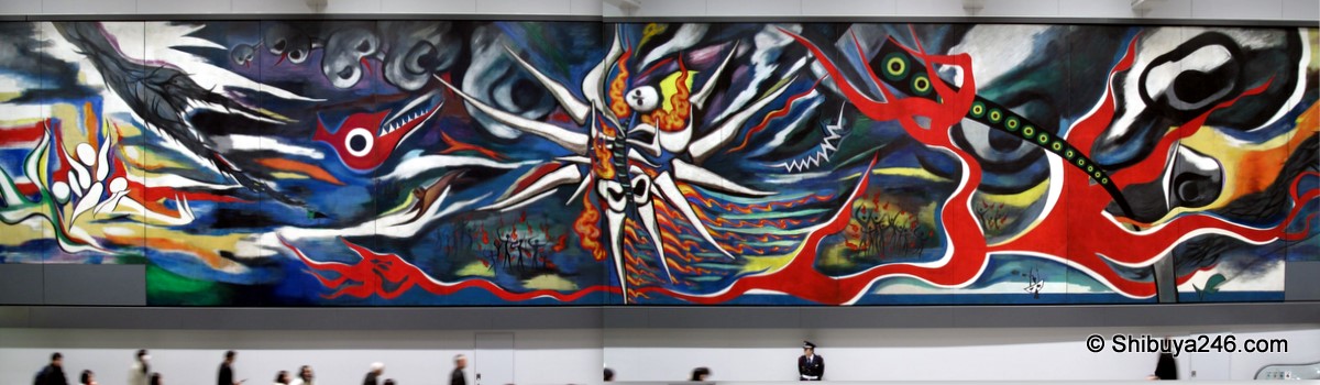 Shibuya Station Art