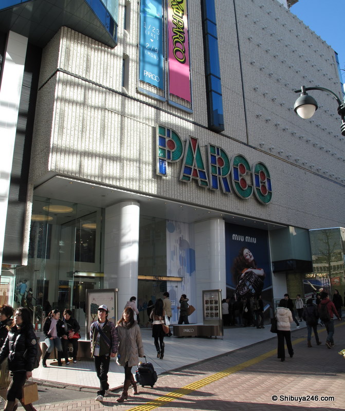 Parco department store - Koen dori