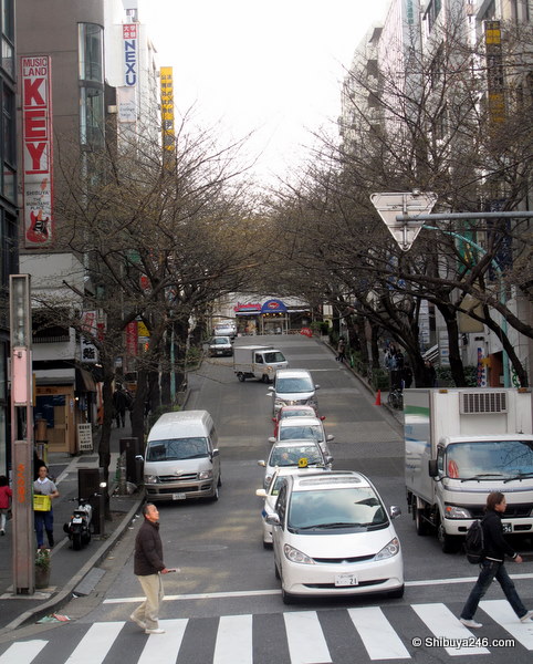 Sakuragaoka-cho before the Sakura bloom