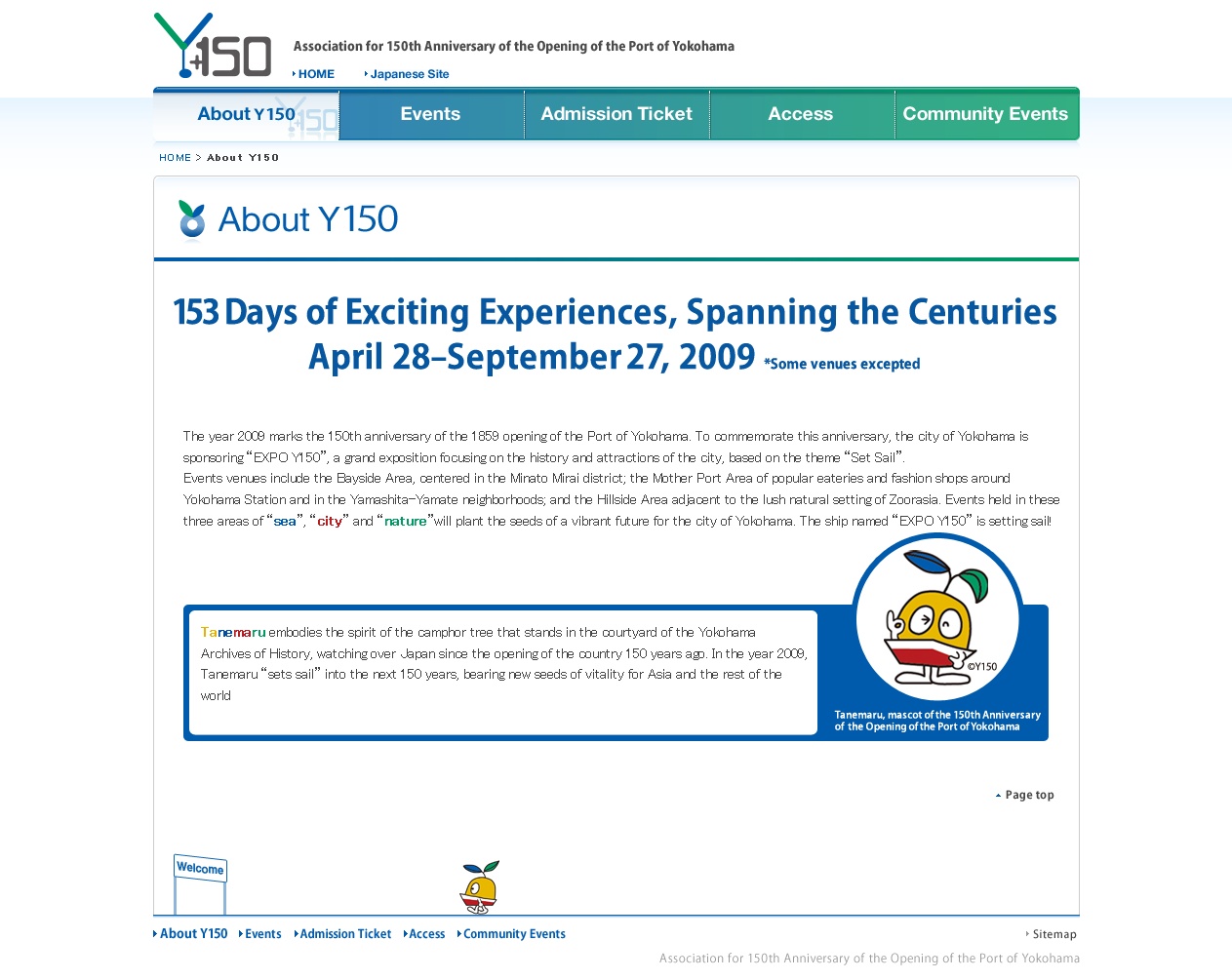 Yokohama Y150 Events