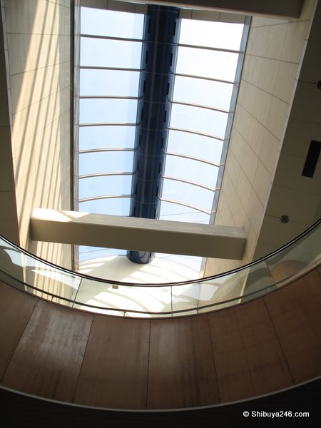 Atrium views at the station