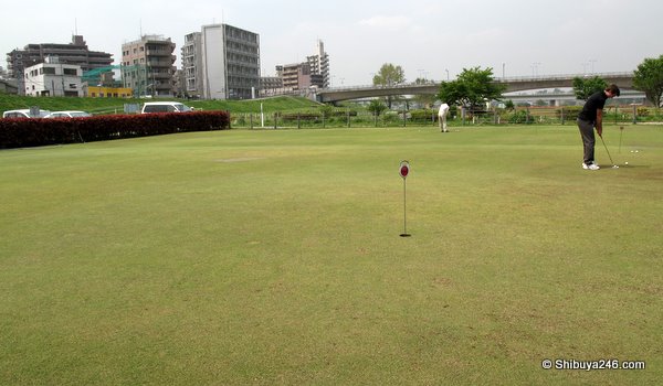 Grass putting facilities