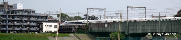 I bet that apartment is noisy from the train