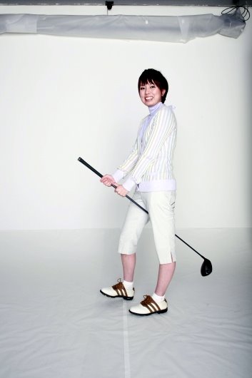 Not sure why she is riding the club here?