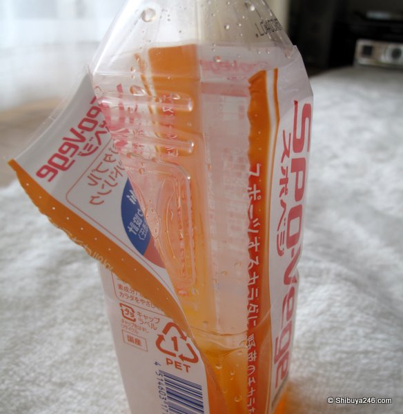 the label coming off cleanly