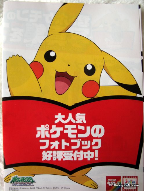 Pokemon photo book (very popular)