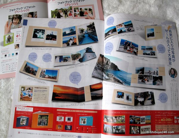 Many layouts to choose from to create your unique photo book