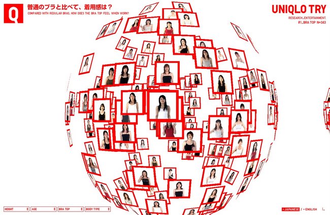 The Uniqlo Research Entertainment model