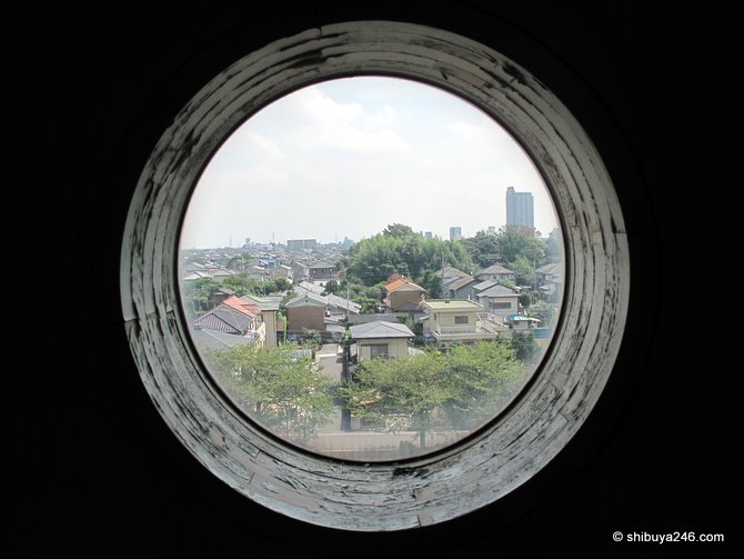 A view of Japan through the porthole