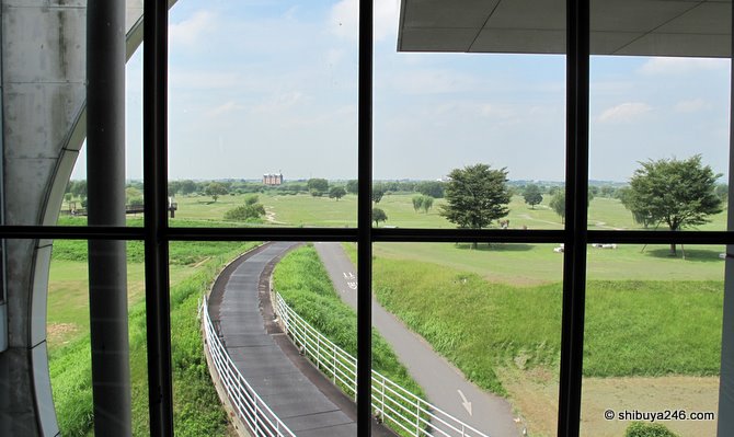 From the restaurant window