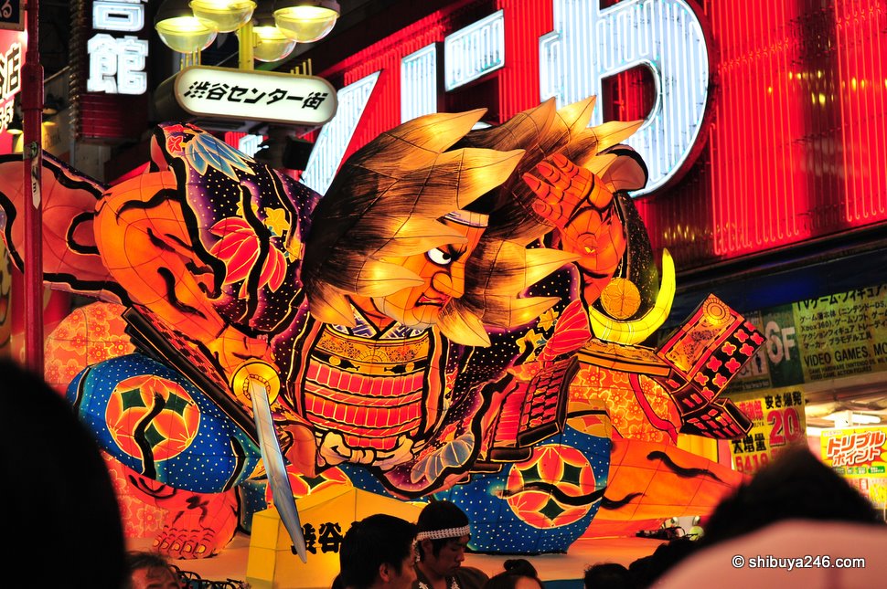 The main float in the procession