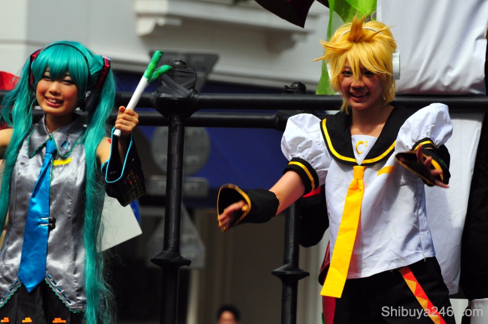 There was a bit of cosplay support being shown for the Games as well