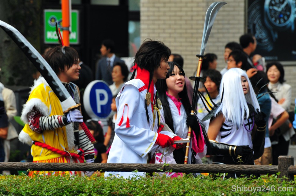 I'm guessing this might be a part of the opening ceremony in 2016 if Tokyo wins