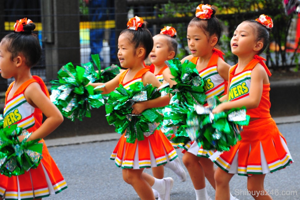 The small kids were particularly adorable