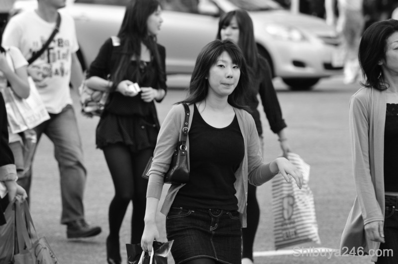 There are so many casual fashions in Shibuya, that all look good