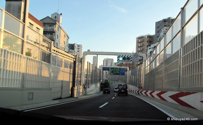 the descent into the tunnel. We have a green light for go