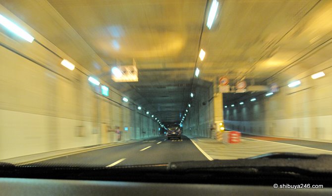 There is good lighting when you first hit the tunnel to help adjust your eyes