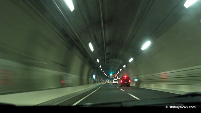 As we get further in, the walls rush by in a blur