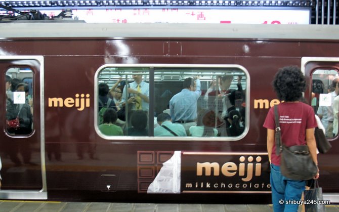 Meiji chocolate actually tastes pretty good!
