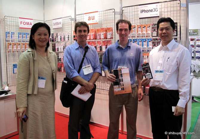 Meeting with the President of a great iPhone charging product branded Li-ion