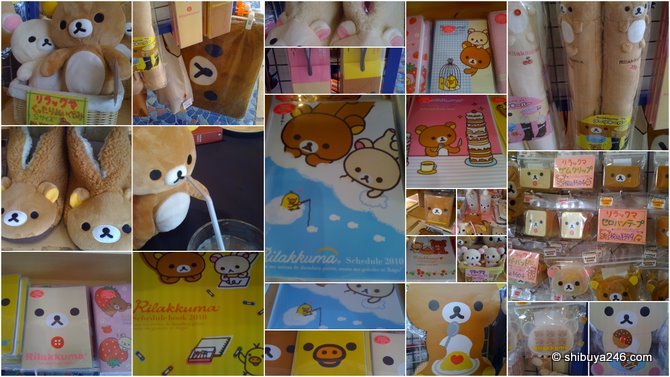 Plenty of great Rilakkuma goodies