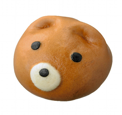 Bear faced nikuman. (image from Asahi news)