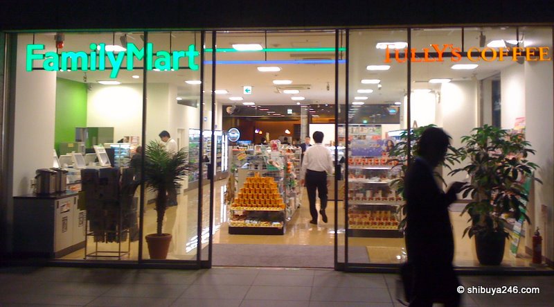The Family Mart conbini that helped me out