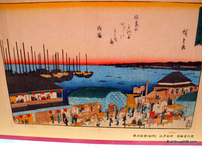 The Takanawa area at night