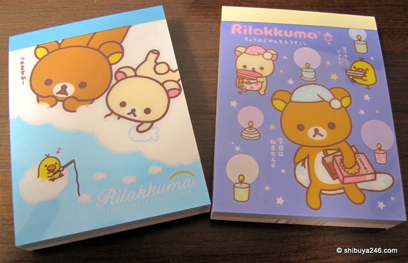 Here are the external designs for these reminder notes. Nice and small with layers of cute