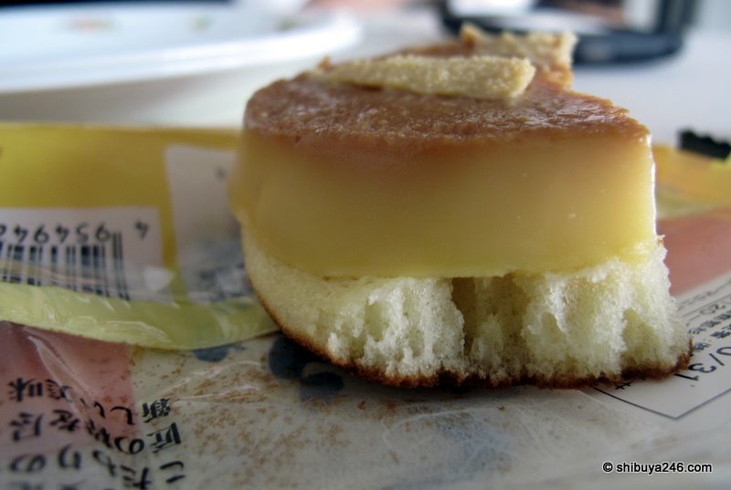 The pudding had a nice texture to it and retained its shape well. I thought it would be more creamy but it tasted just like a normal delicious pudding