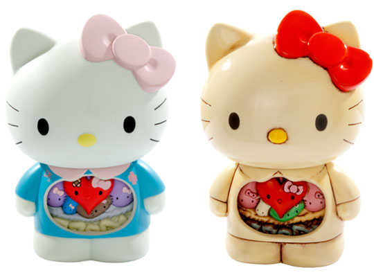 The Internal anatomy of Hello Kitty by Dr Romanelli and Hello Kitty