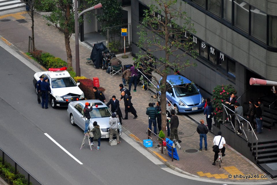Action, Roll camera on the streets of Tokyo