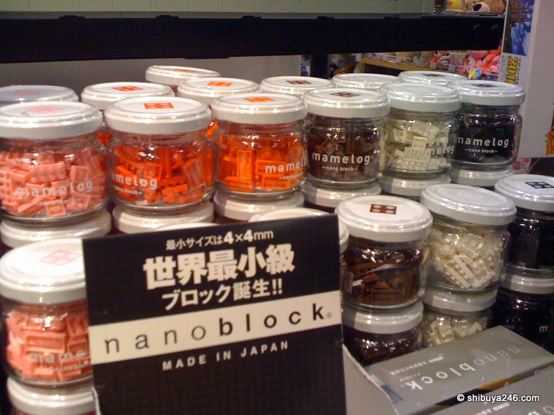 You can buy the pre-packaged kit version or just buy some nano block in a jar