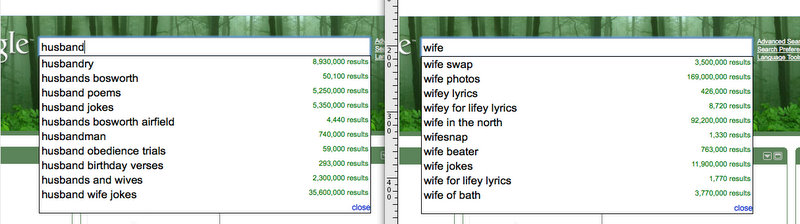 Google Searches from the UK thanks to katiemuffett