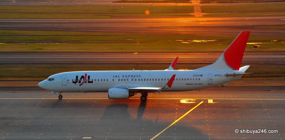 Will JAL split its companies into a basket of profitable v unprofitable, domestic v. international ?