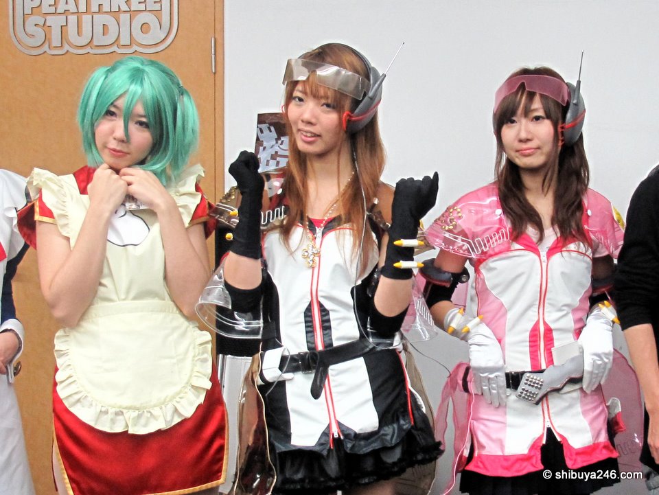 CGM Night #6 was held at the HQ of Cospa, a muti-talented company that also makes cosplay costumes. These are some of its range.