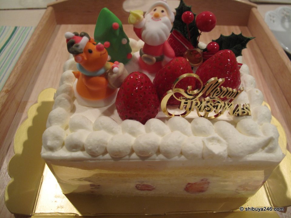 Japanese Christmas = chicken and cake
