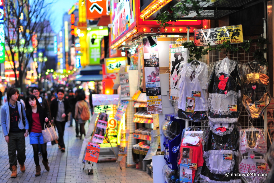A little bit of cosplay material on sale here. What is your pick?