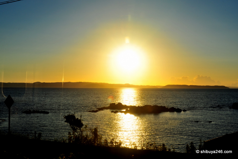 Japan sunset