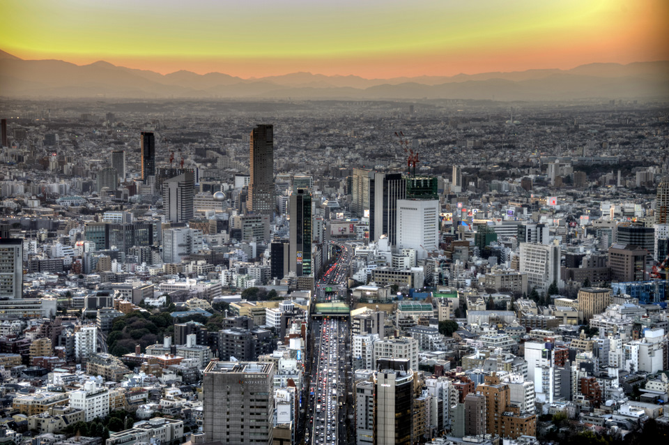 Shibuya Sunset