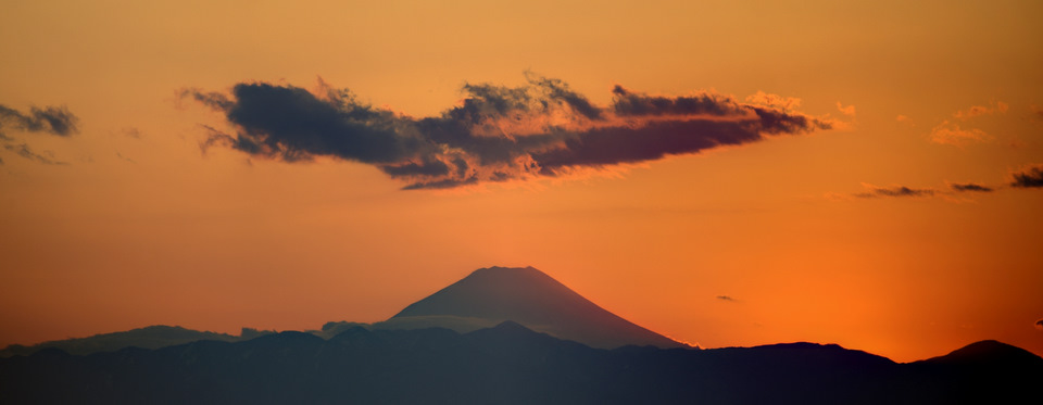 Mt Fuji on Valentines Day