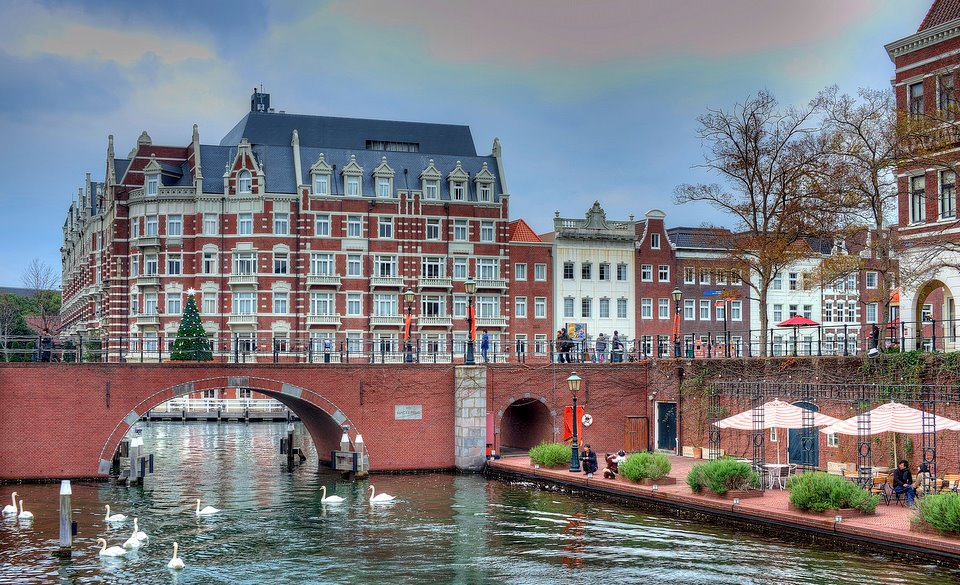 Hotel inside Huis Ten Bosch, Nagasaki