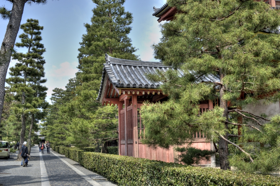 The buildings set around the pathways are great to see