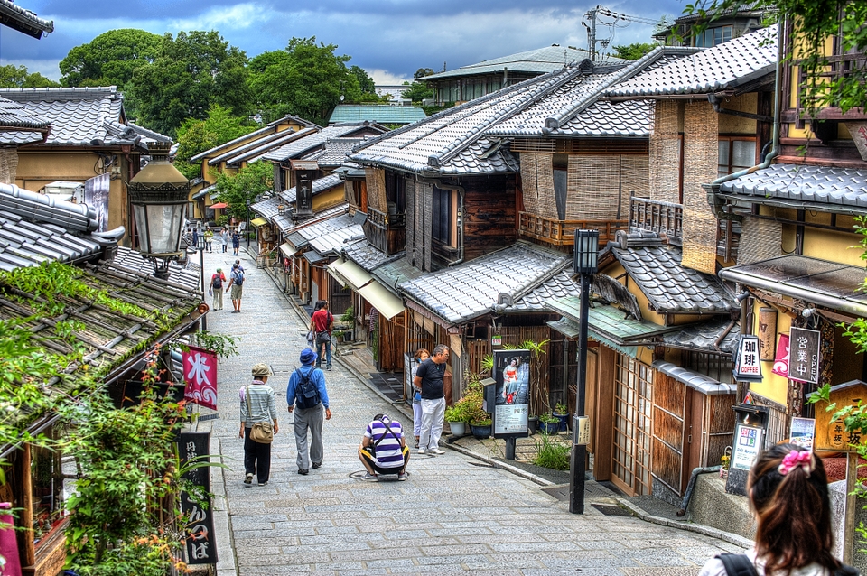 Walking near Kiyomizudera