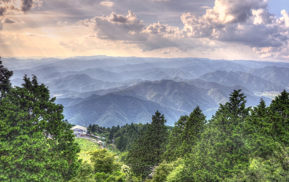 View f rom Mount Hiei