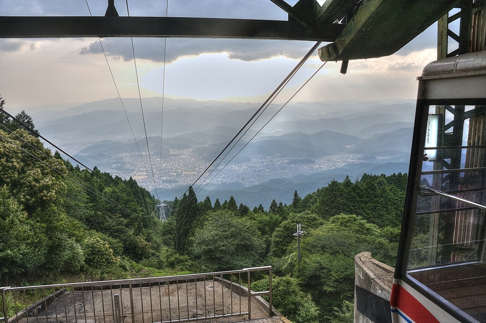 Ropeway, Cable car on Mount Hiei