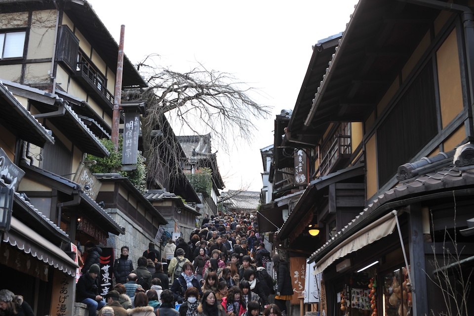 The crowds were out
