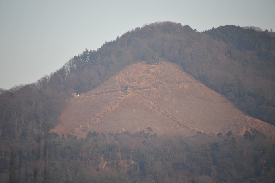 Daimonji close up