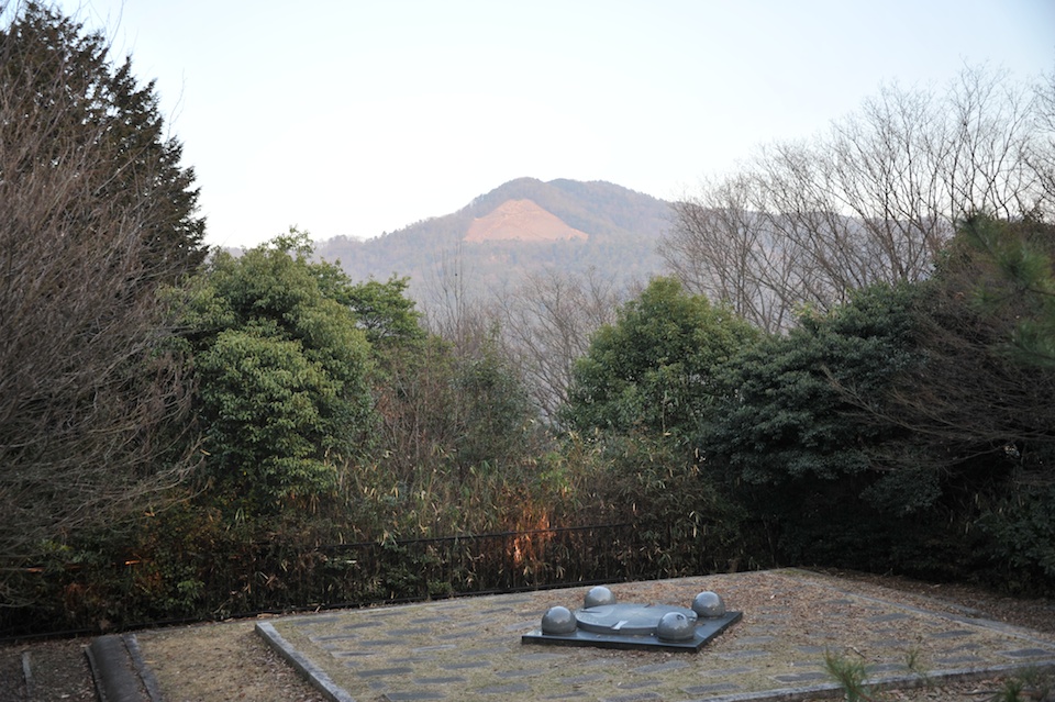 The view towards Daimonji