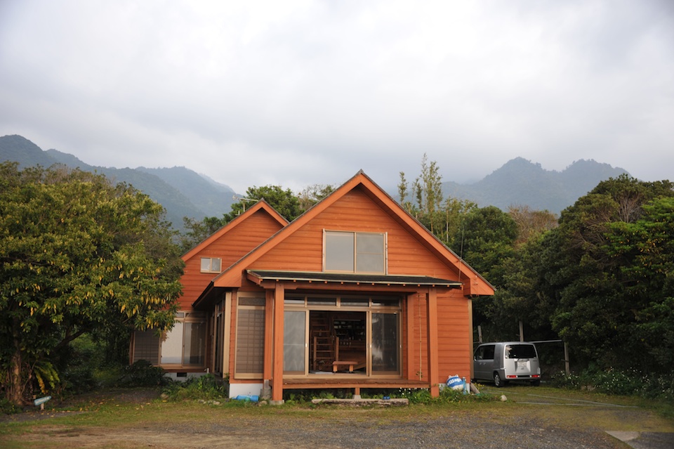 The main house